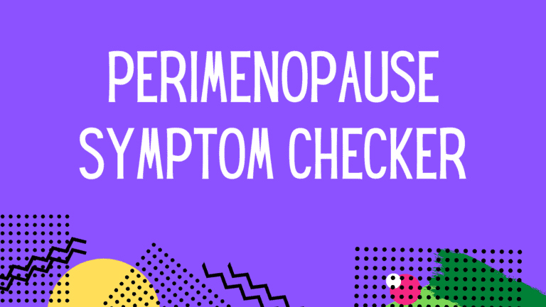 perimenopause symptom checker