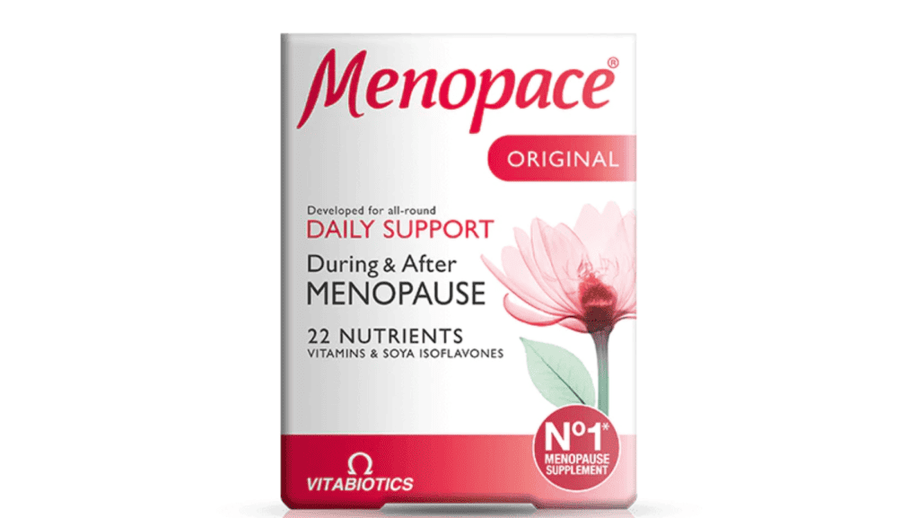 Vitabiotics Menopace Original best menopause supplement for joint pain