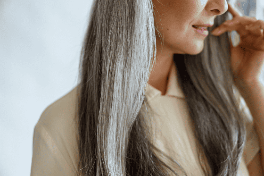 menopause hair care